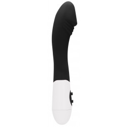 GC Vibro Ribbed Vibrator 12 x 3.7cm Noir